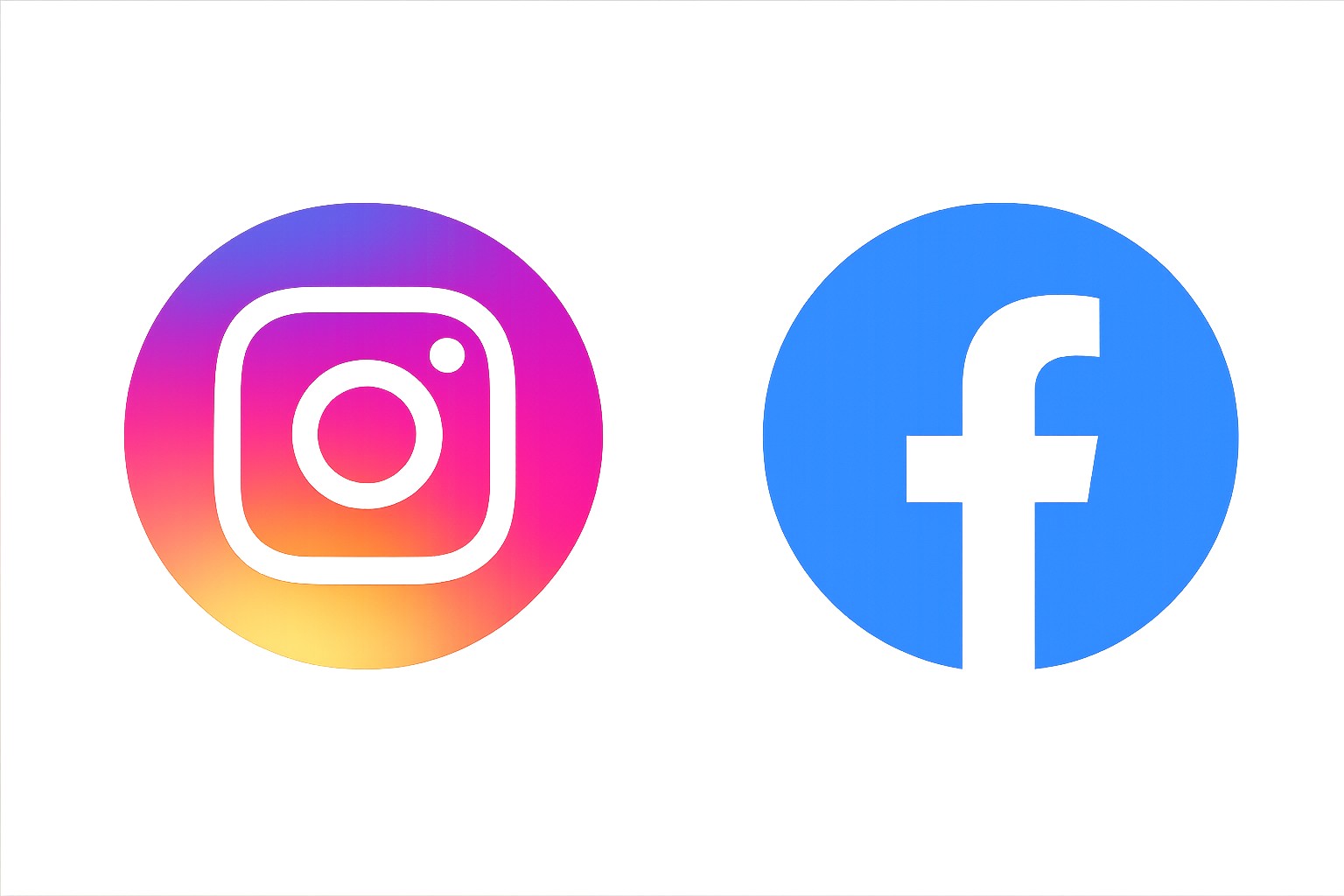 Instagram and Facebook artwork